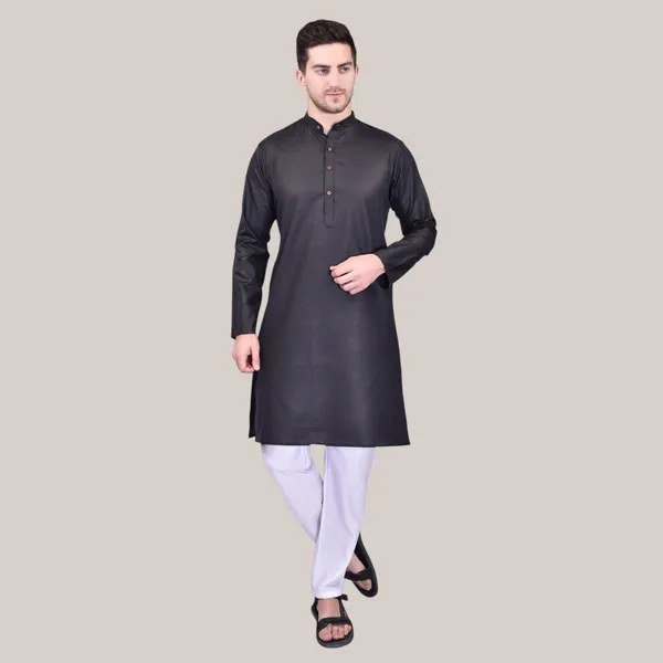 Men's_Black_Kurta_Pajama_Set_-_Traditional_Ethnic_Wear
