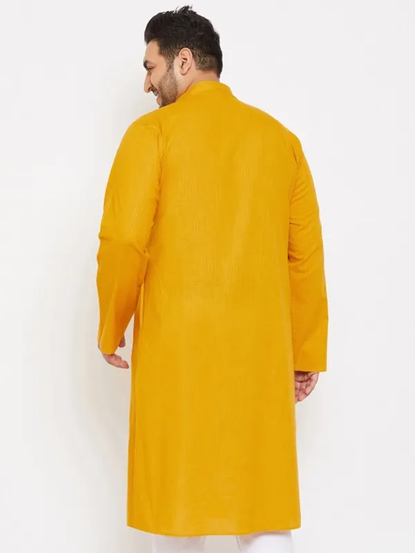 Men's_Mustard_Yellow_Cotton_Kurta_-_Traditional_Ethnic_Wear