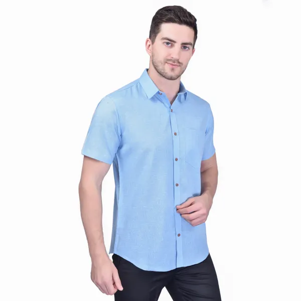 Men's_Light_Blue_Short_Sleeve_Casual_Shirt