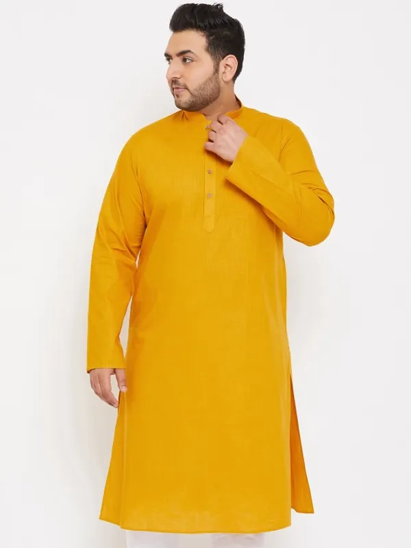 Men's_Mustard_Yellow_Cotton_Kurta_-_Traditional_Ethnic_Wear