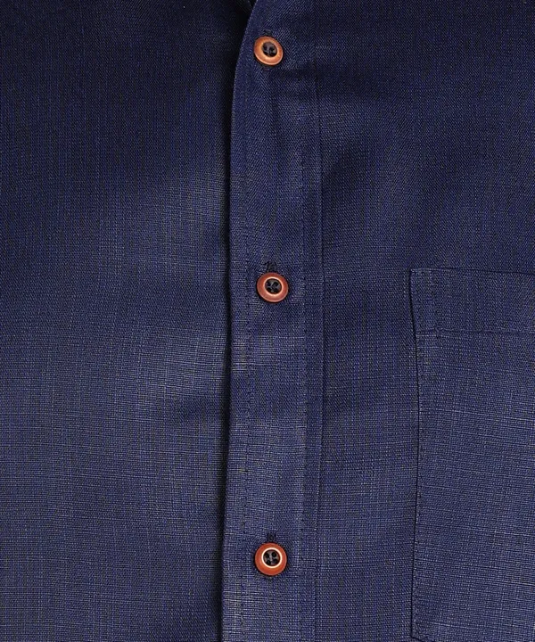 Navy_Blue_Half_Sleeve_Formal_Shirt_For_Men_-_Plus_Size