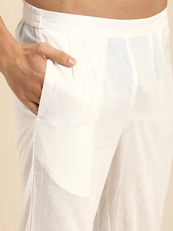 Men's_Green_Printed_Kurta_With_White_Pajama_Set