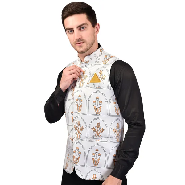 Men's_White_Printed_Nehru_Jacket_With_Floral_And_Geometric_Pattern