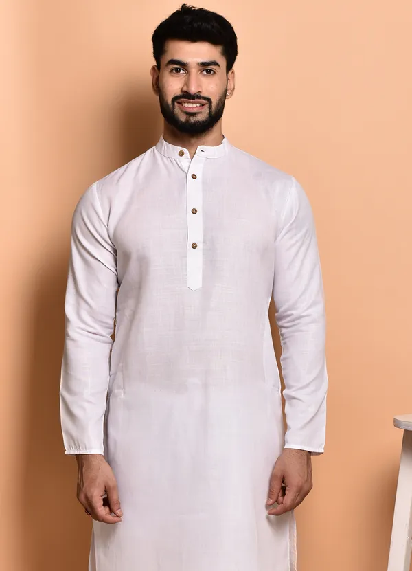 Men's_White_Cotton_Kurta_Pajama_Set_-_Traditional_Ethnic_Wear
