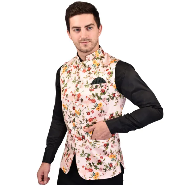 Men's_Floral_Print_Nehru_Jacket_With_Mandarin_Collar