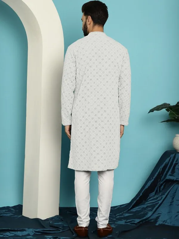 Men's_White_Embroidered_Kurta_Pajama_Set_-_Ethnic_Wear