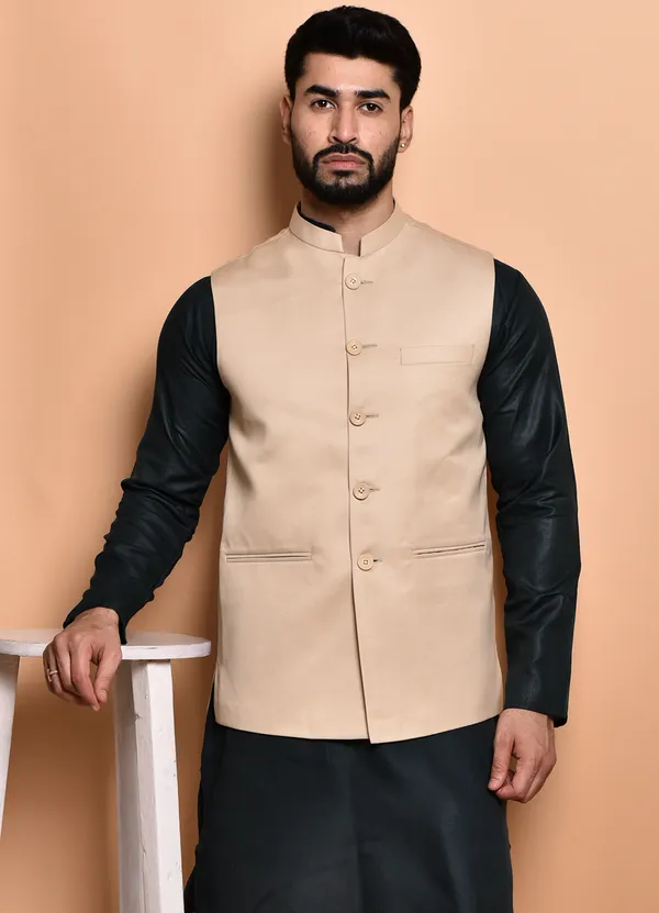 Beige_Ethnic_Nehru_Jacket_Waistcoat_For_Men