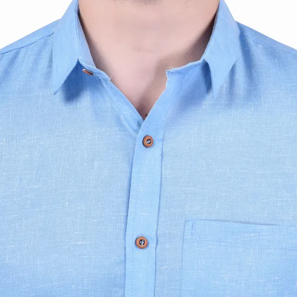 Men's_Light_Blue_Short_Sleeve_Casual_Shirt