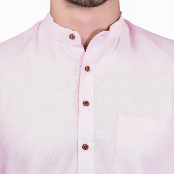 Men's_Light_Pink_Cotton_Kurta_Pajama_Set_-_Traditional_Ethnic_Wear