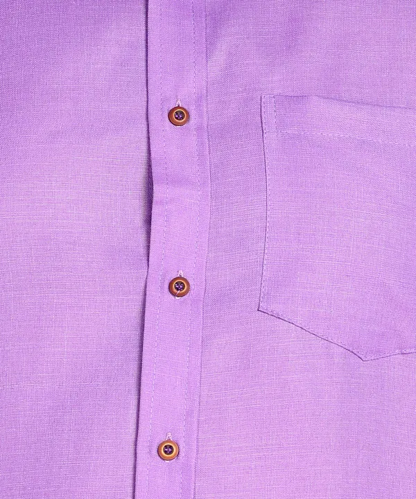 Men's_Purple_Half_Sleeve_Formal_Shirt