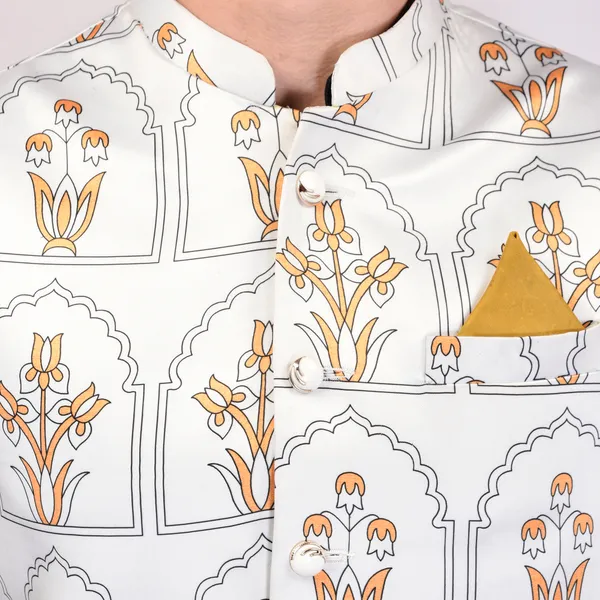 Men's_White_Printed_Nehru_Jacket_With_Floral_And_Geometric_Pattern