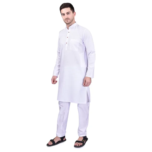 Men's_White_Cotton_Kurta_Pajama_Set_-_Traditional_Ethnic_Wear