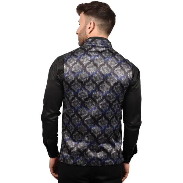 Men's_Black_Ethnic_Nehru_Jacket_With_Printed_Vest
