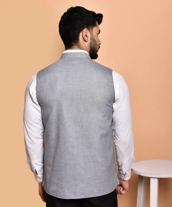 Grey_Linen_Nehru_Jacket_For_Men