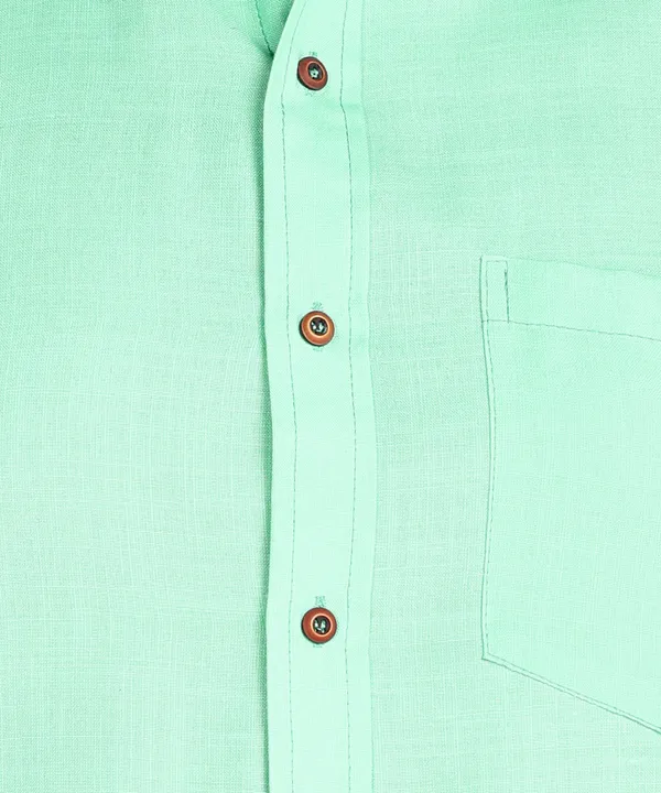 Men's_Mint_Green_Half_Sleeve_Casual_Shirt