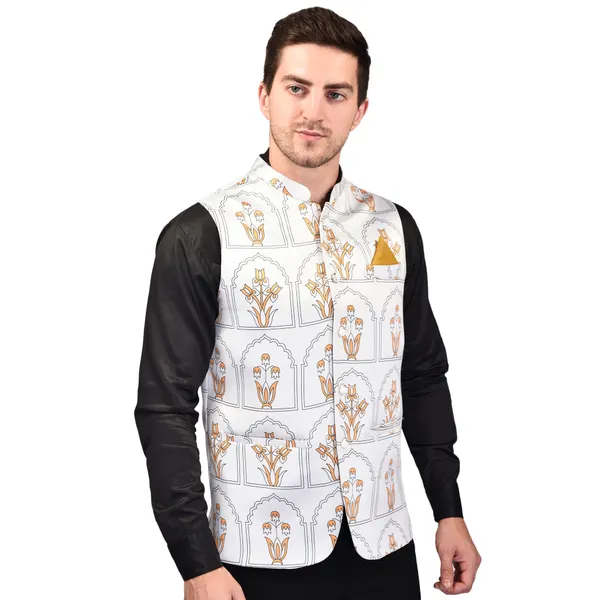 Men's_White_Printed_Nehru_Jacket_With_Floral_And_Geometric_Pattern