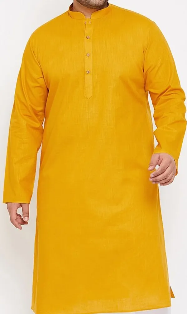 Men's_Mustard_Yellow_Cotton_Kurta_-_Traditional_Ethnic_Wear