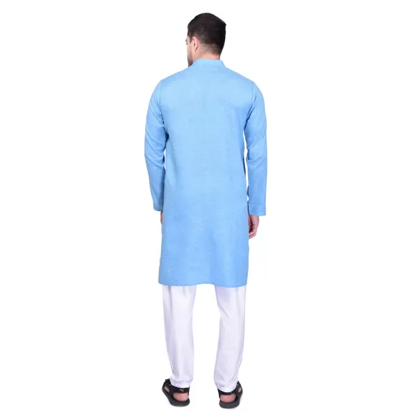 Men's_Sky_Blue_Cotton_Kurta_Pajama_Set_-_Traditional_Ethnic_Wear