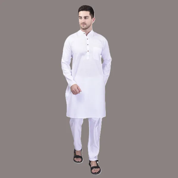 Men's_White_Cotton_Kurta_Pajama_Set_-_Traditional_Ethnic_Wear