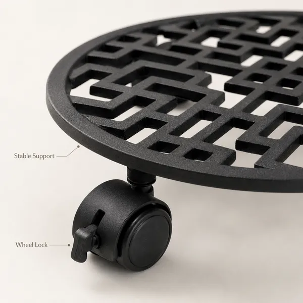 Round_Metal_Plant_Stand_with_Wheels_|_Heavy-Duty_Rolling_Plant_Pot_Trolley_with_360°_Caster_Wheels_&_Lock_|_Decorative_Black_Planter_Caddy_for_Indoor_and_Outdoor_Use