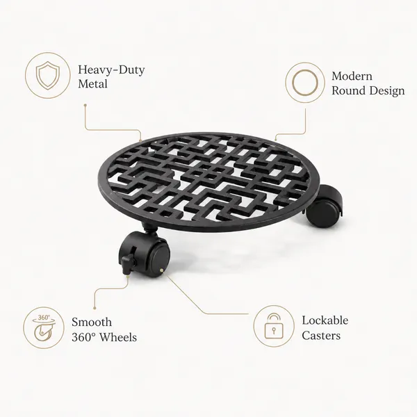Round_Metal_Plant_Stand_with_Wheels_|_Heavy-Duty_Rolling_Plant_Pot_Trolley_with_360°_Caster_Wheels_&_Lock_|_Decorative_Black_Planter_Caddy_for_Indoor_and_Outdoor_Use