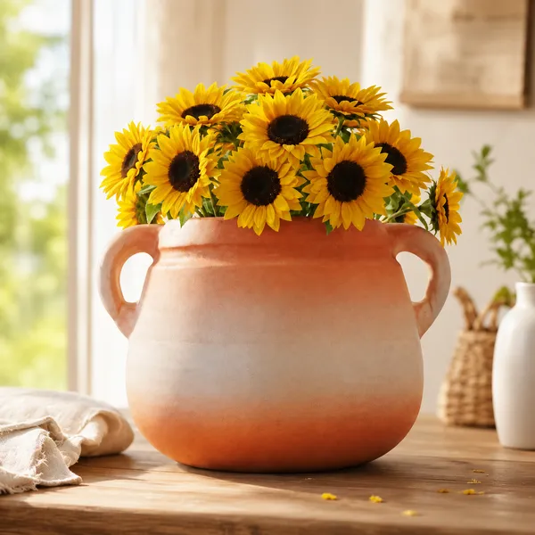 Sunflower_Decorative_Ceramic_Pot_–_Premium_Handled_Vase_for_Living_Room_&_Home_Décor
