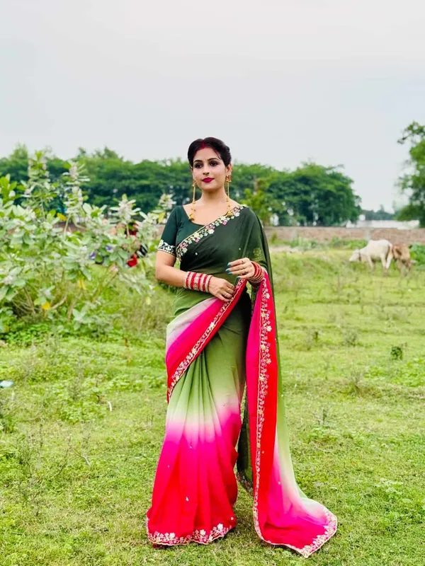 TRENDY_3_COLOUR_SAREE