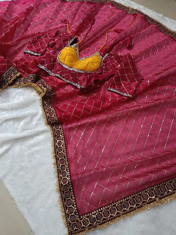 TRENDY_BEATS_WORK_SAREE_AND_STICH_BLOUSE