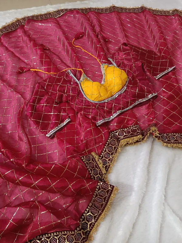TRENDY_BEATS_WORK_SAREE_AND_STICH_BLOUSE
