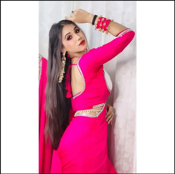 TRENDY_CHINNON_SILK_SAREE_WITH_SILVER_STICH_BLOUSE
