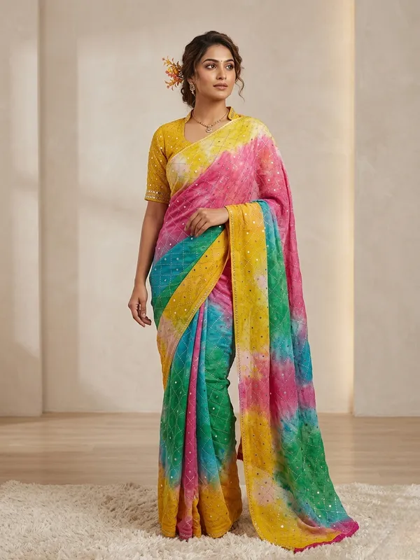 Rainbow_Ombre_Saree_With_Sequin_Embellishments