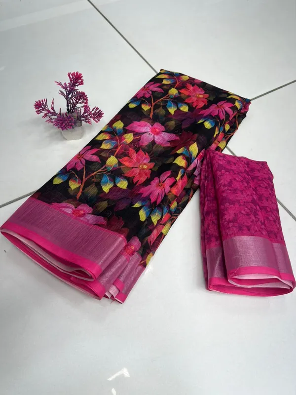 trendy_linen_cotton_saree_digital_print_saree