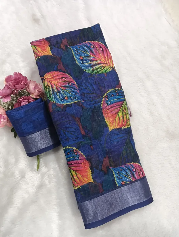 trendy_linen_cotton_saree_digital_print_saree