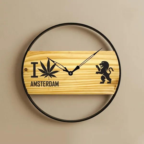 Amsterdam-Themed_Decorative_Wall_Clock