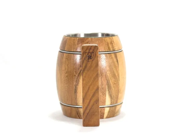 Wooden_Barrel_Mug_With_Handle_And_Stainless_Steel_Interior