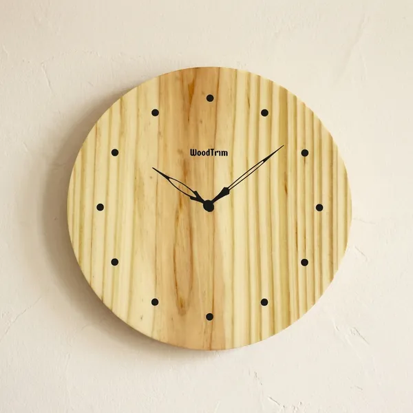 Wood_Trim_Minimalist_Wooden_Wall_Clock_-_Natural_Pine_Finish