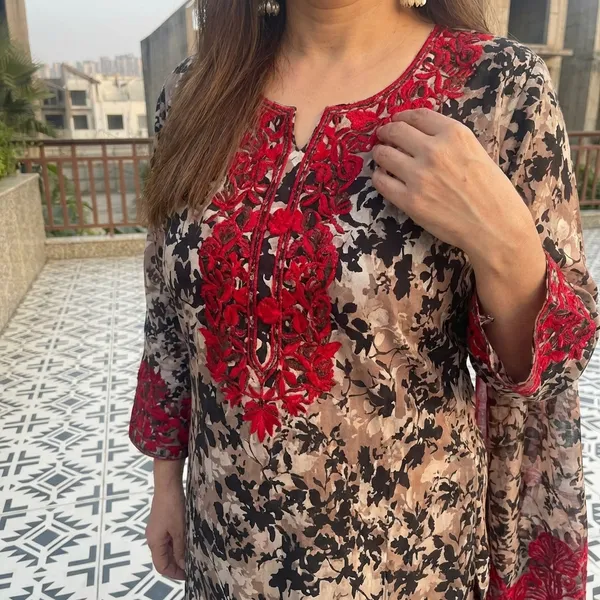 Embroidered_Herringbone_Unstitched_3Pc_Suit