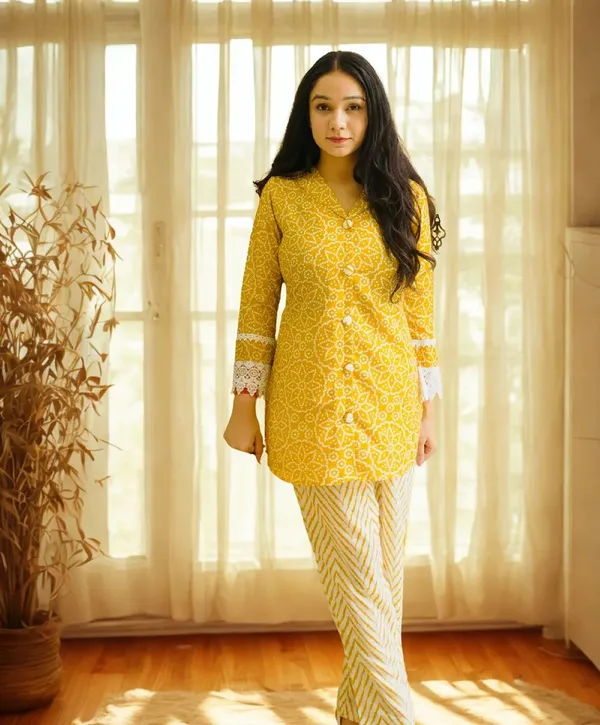 Monochrome_Mustard_&_White_Co-ord_Set