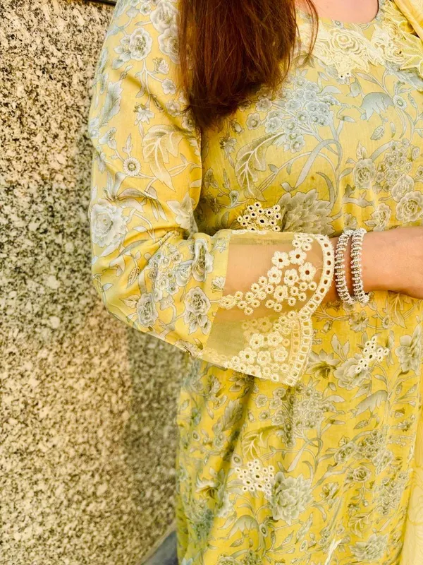 AAVYNA_Yellow_Embroidered_Lawn_Suit_Set