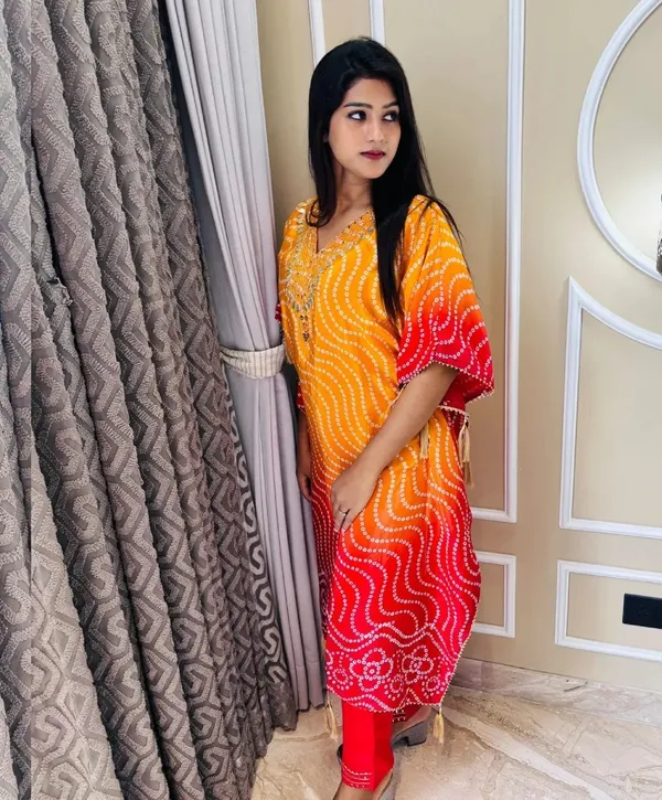 Vibrant_Gulnaar_Crepe_Kaftan