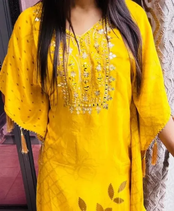 Mustard_Yellow_Crepe_Kaftan