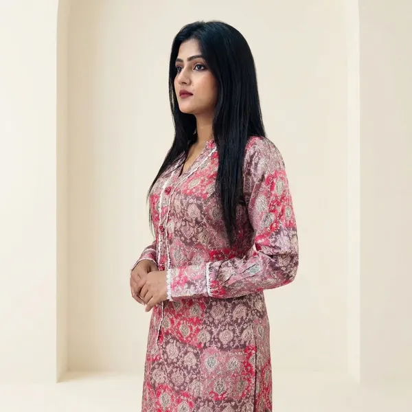 Womens_Pink_And_Grey_Paisley_Print_Full_Sleeve_Kurta