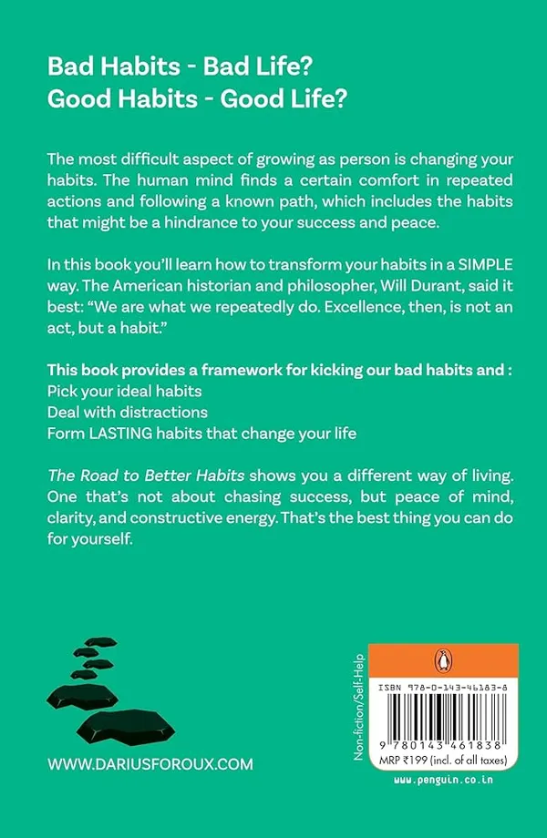 The_Road_To_Better_Habits_By_Darius_Foroux