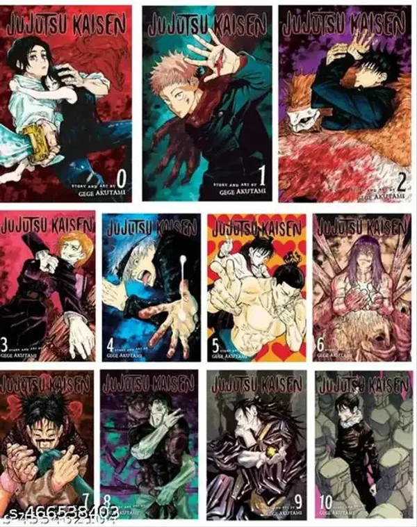 Book_Set_Jujutsu_Kai_Sen_Manga_Book_Set_Volumes_0_10
