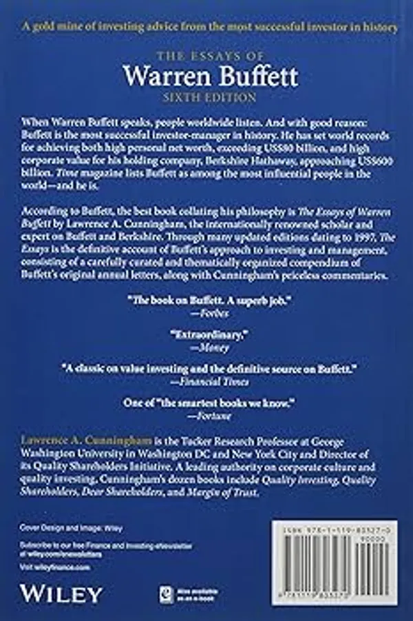 The_Essays_Of_Warren_Buffett_By_Lawrence_A_Cunningham
