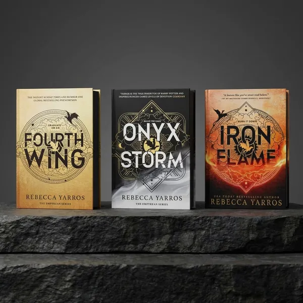 The_Empyrean_Series_Fourth_Wing_Iron_Flame_Onyx_Storm_By_Rebecca_Yarros