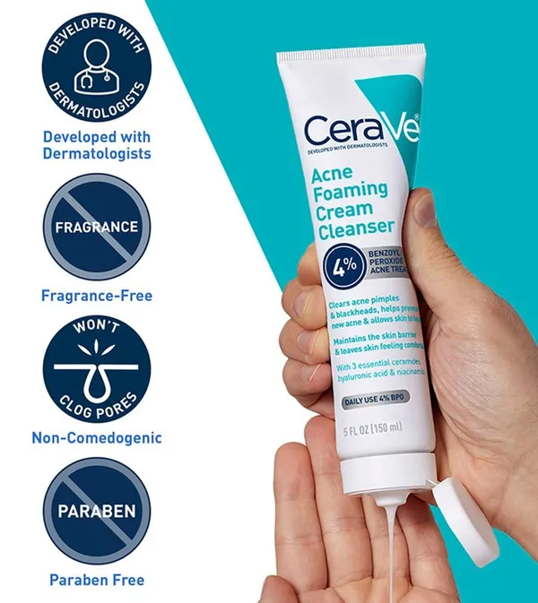Cerave_Acne_Foaming_Cream_Cleanser_150Ml_4_Benzoyl_Peroxide_Acne_Treatment