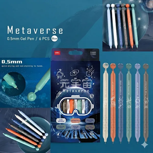Metaverse_Gel_Pen_Set_Space_Edition_Pack_Of_6Pcs