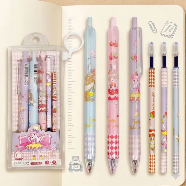 Fairy_Tale_World_Gel_Pen_Set_3_Pens_3_Refills