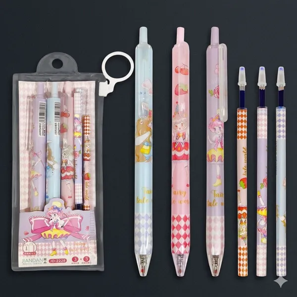 Fairy_Tale_World_Gel_Pen_Set_3_Pens_3_Refills